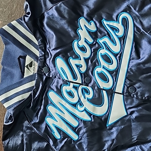 NWOT RARE Molson Coor Varsity Bomber Jacket - Picture 2 of 5